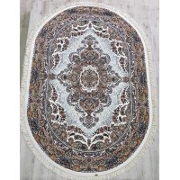 Иранский ковер Rishim 36319 Крем овал